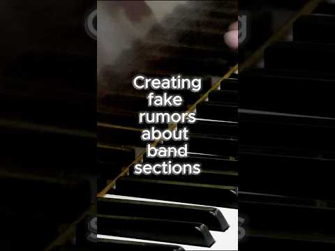 Creating fake rumors about band sections feat. LSYO #actuallyfunny #bandkids #funny #viral